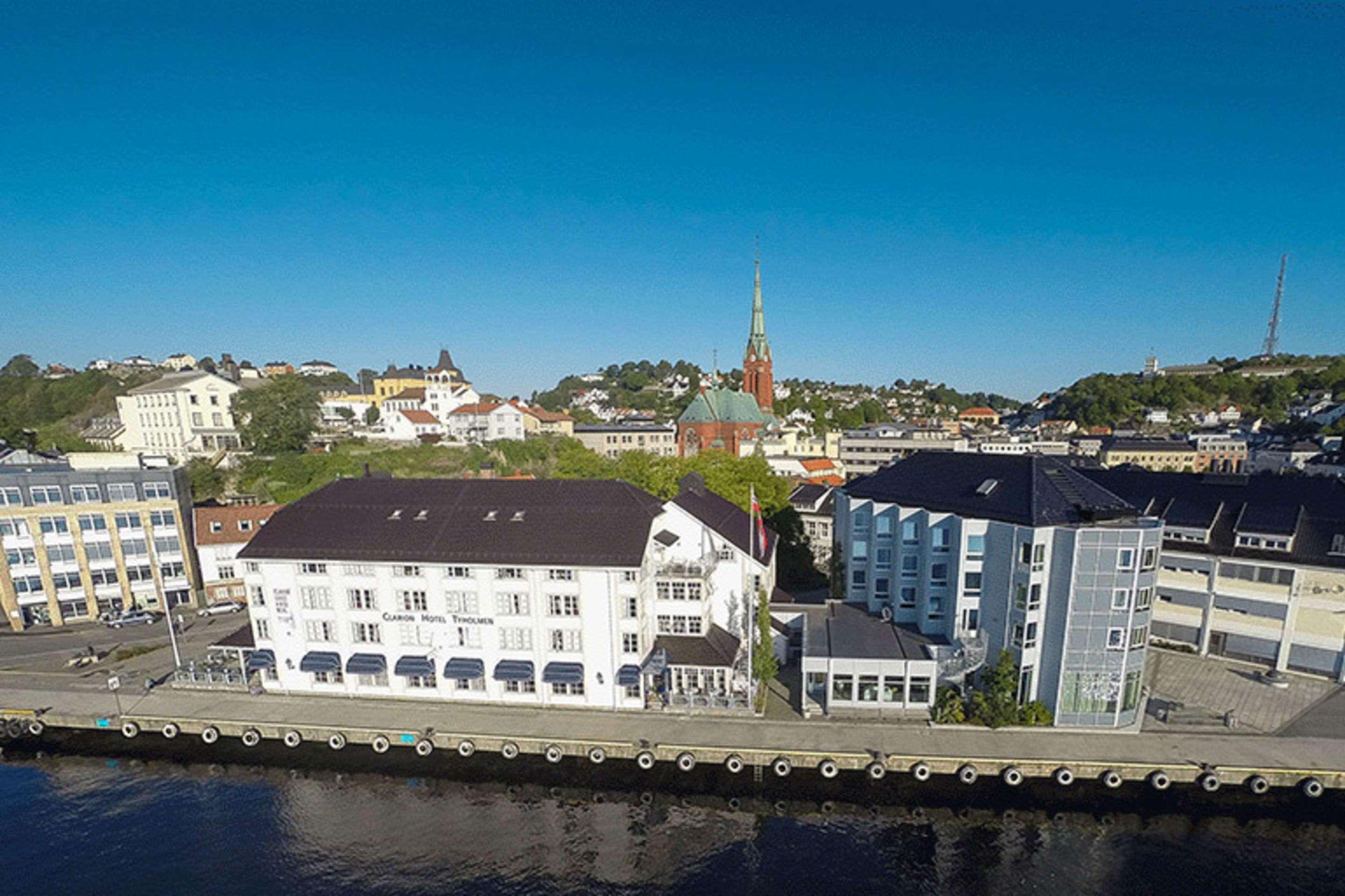 Clarion Hotel Tyholmen Arendal Bagian luar foto