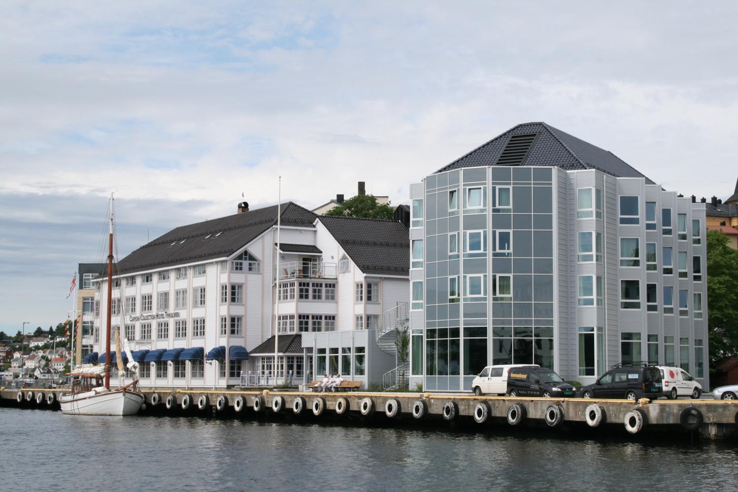 Clarion Hotel Tyholmen Arendal Bagian luar foto